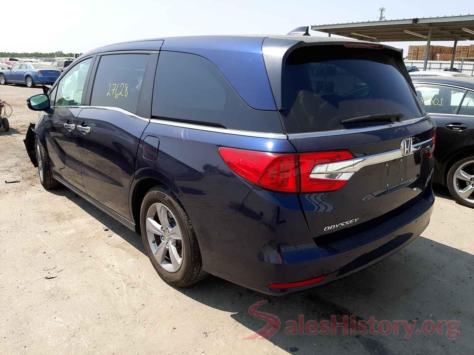 5FNRL6H5XKB061037 2019 HONDA ODYSSEY