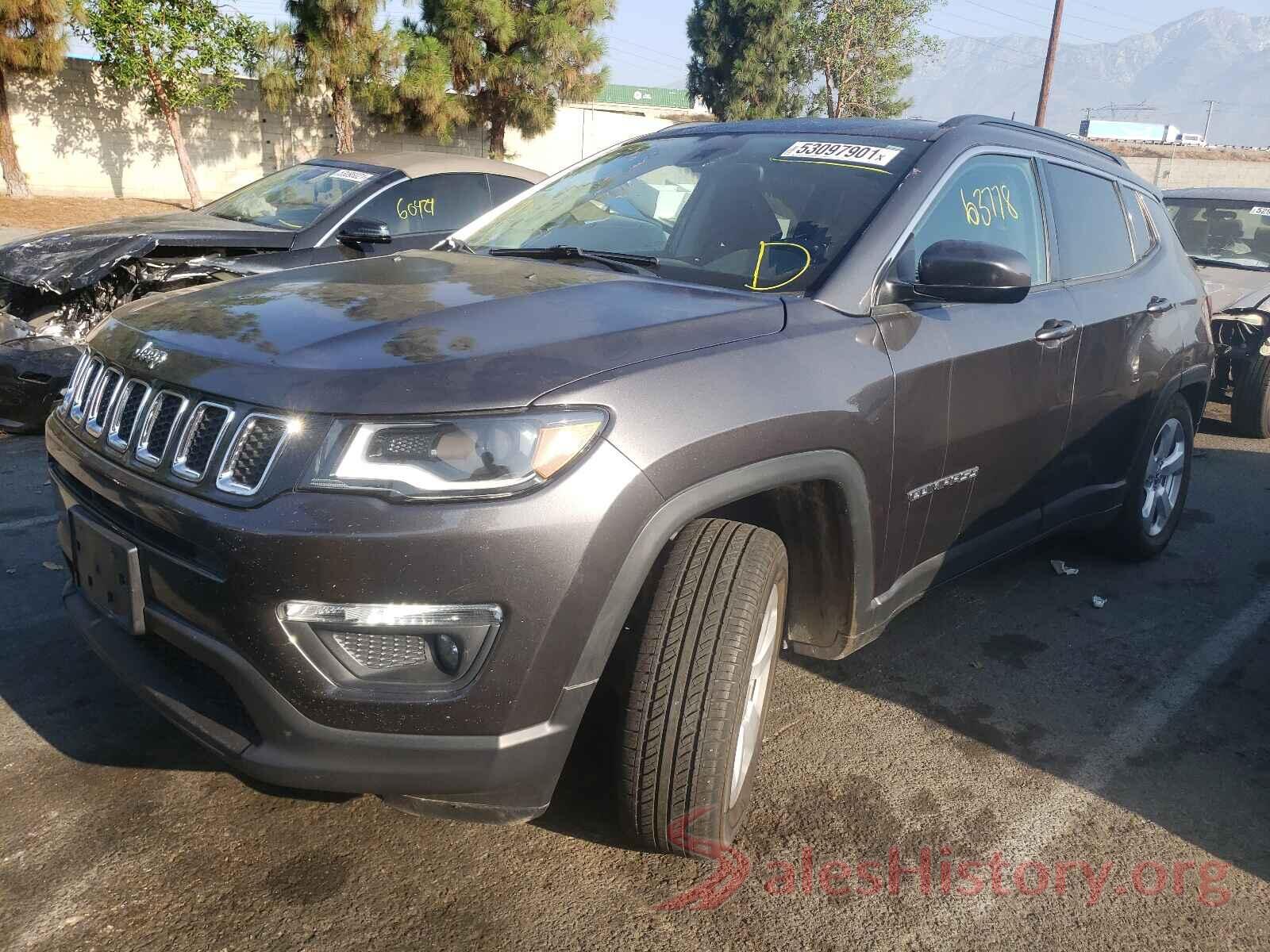 3C4NJDBB7JT331476 2018 JEEP COMPASS