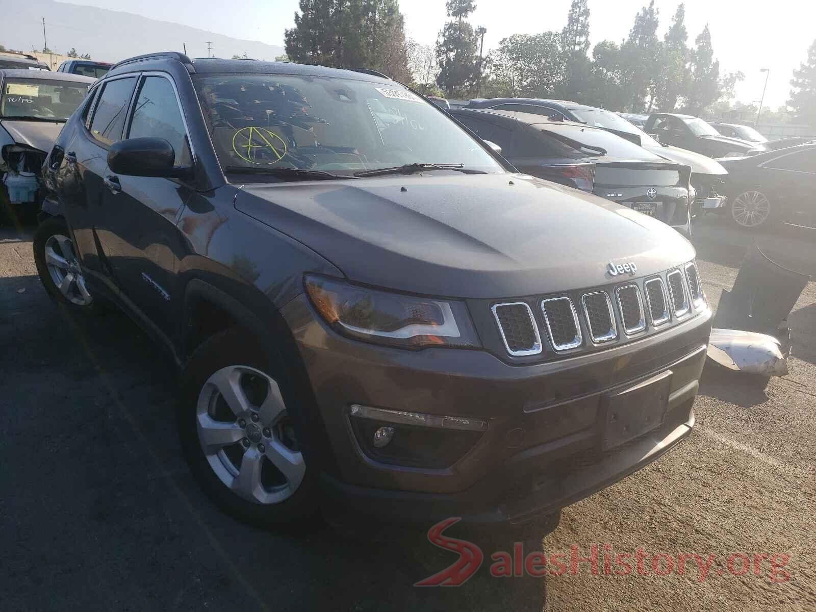 3C4NJDBB7JT331476 2018 JEEP COMPASS