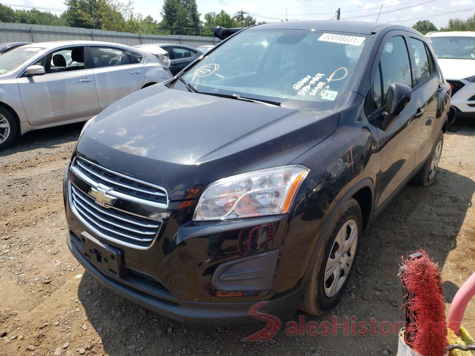 KL7CJKSB0GB704571 2016 CHEVROLET TRAX