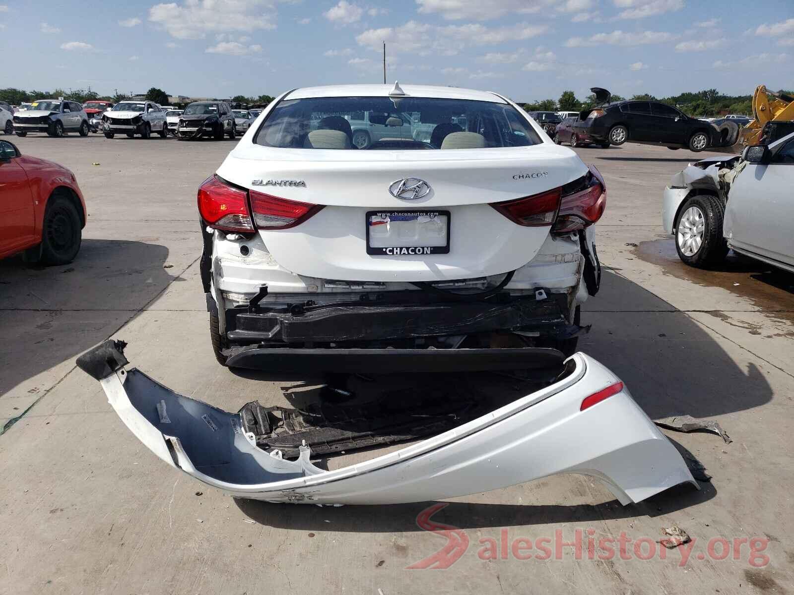 5NPDH4AE5GH772227 2016 HYUNDAI ELANTRA