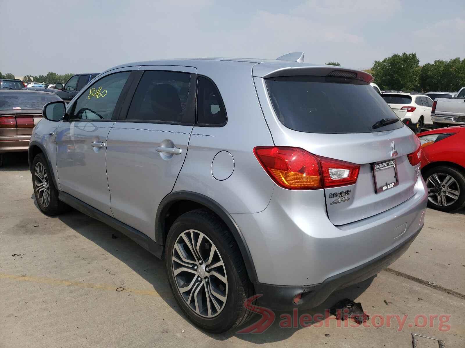 JA4AR3AW8HZ056235 2017 MITSUBISHI OUTLANDER