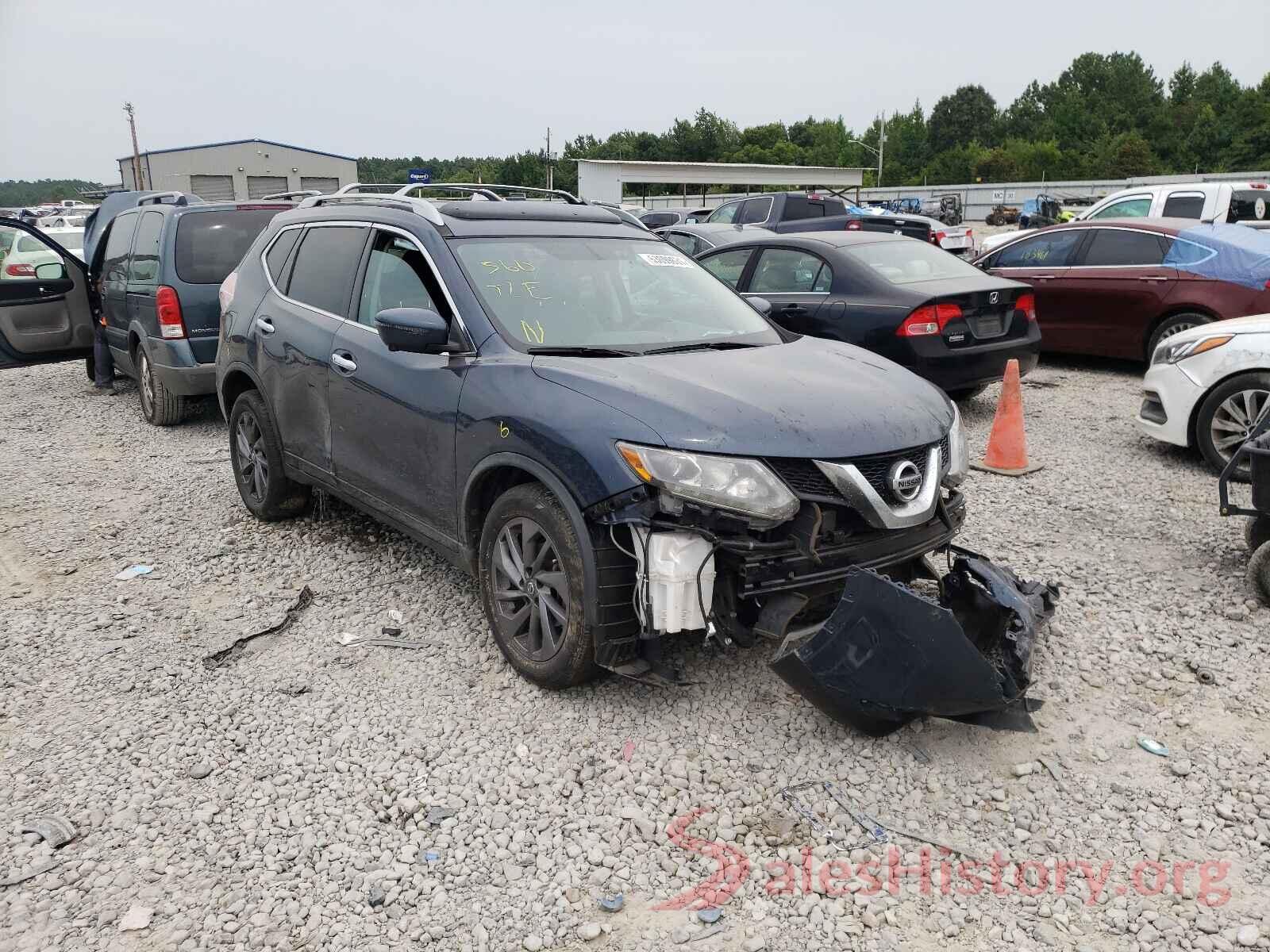 5N1AT2MT7GC912351 2016 NISSAN ROGUE