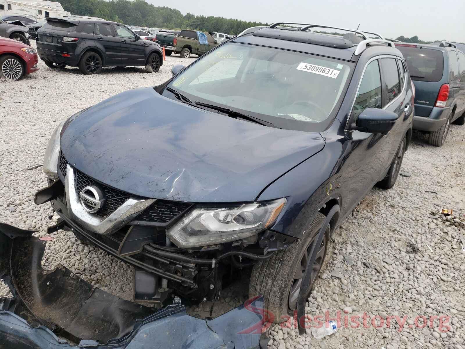 5N1AT2MT7GC912351 2016 NISSAN ROGUE