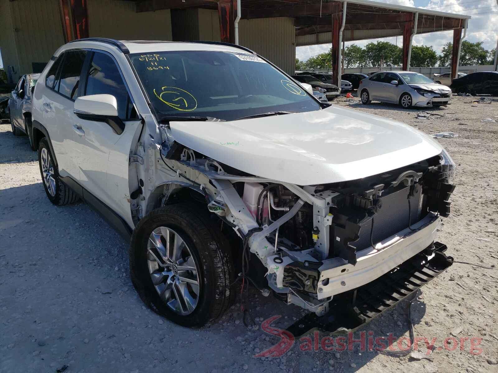 2T3C1RFV8MW138694 2021 TOYOTA RAV4