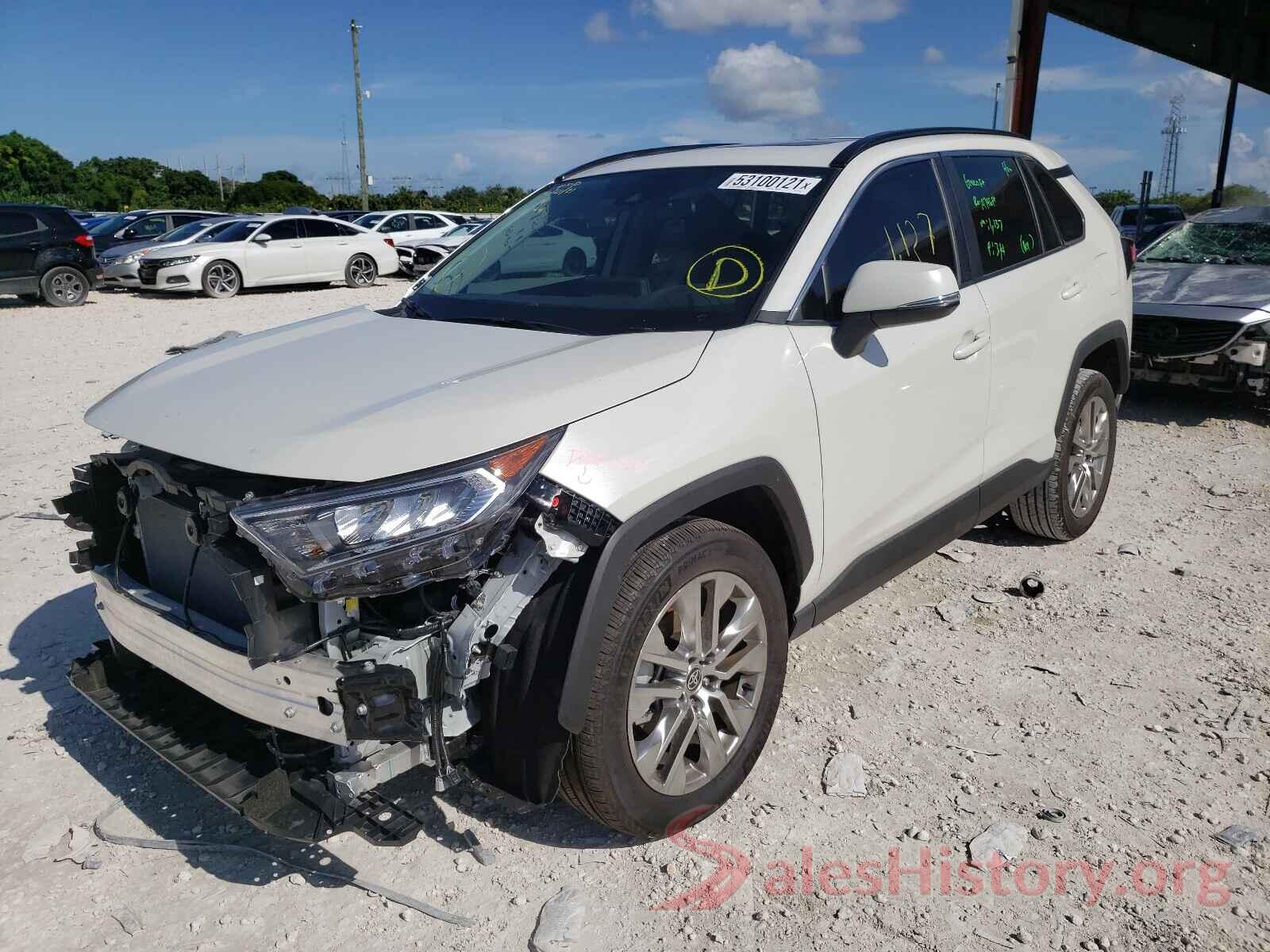 2T3C1RFV8MW138694 2021 TOYOTA RAV4