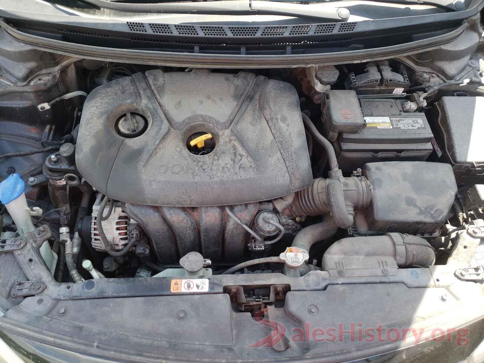 KNAFK4A65G5549346 2016 KIA FORTE