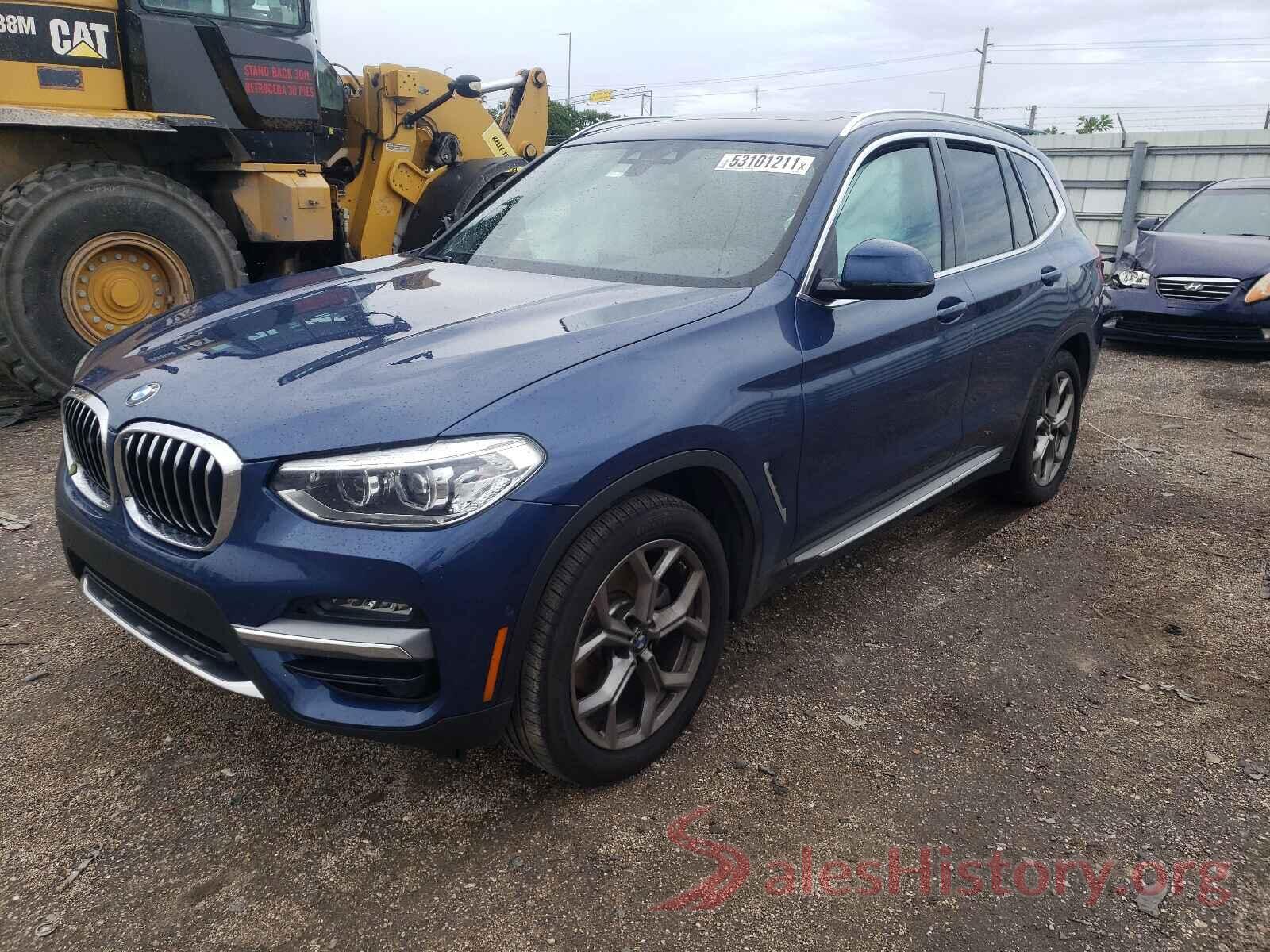 5UXTY3C01L9D48555 2020 BMW X3