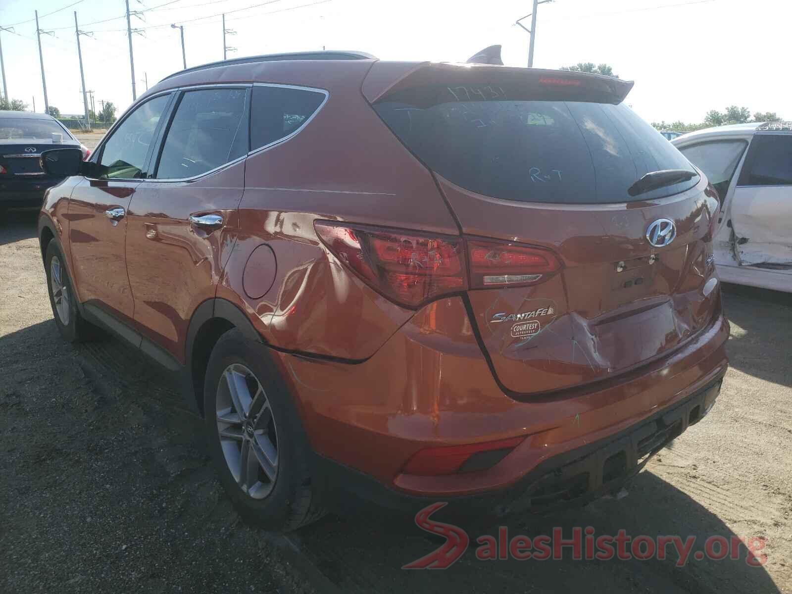 5XYZU3LB7HG471420 2017 HYUNDAI SANTA FE