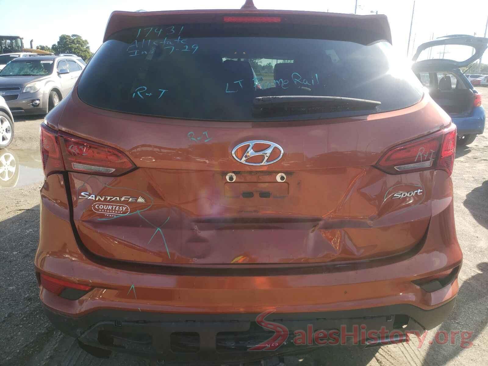 5XYZU3LB7HG471420 2017 HYUNDAI SANTA FE