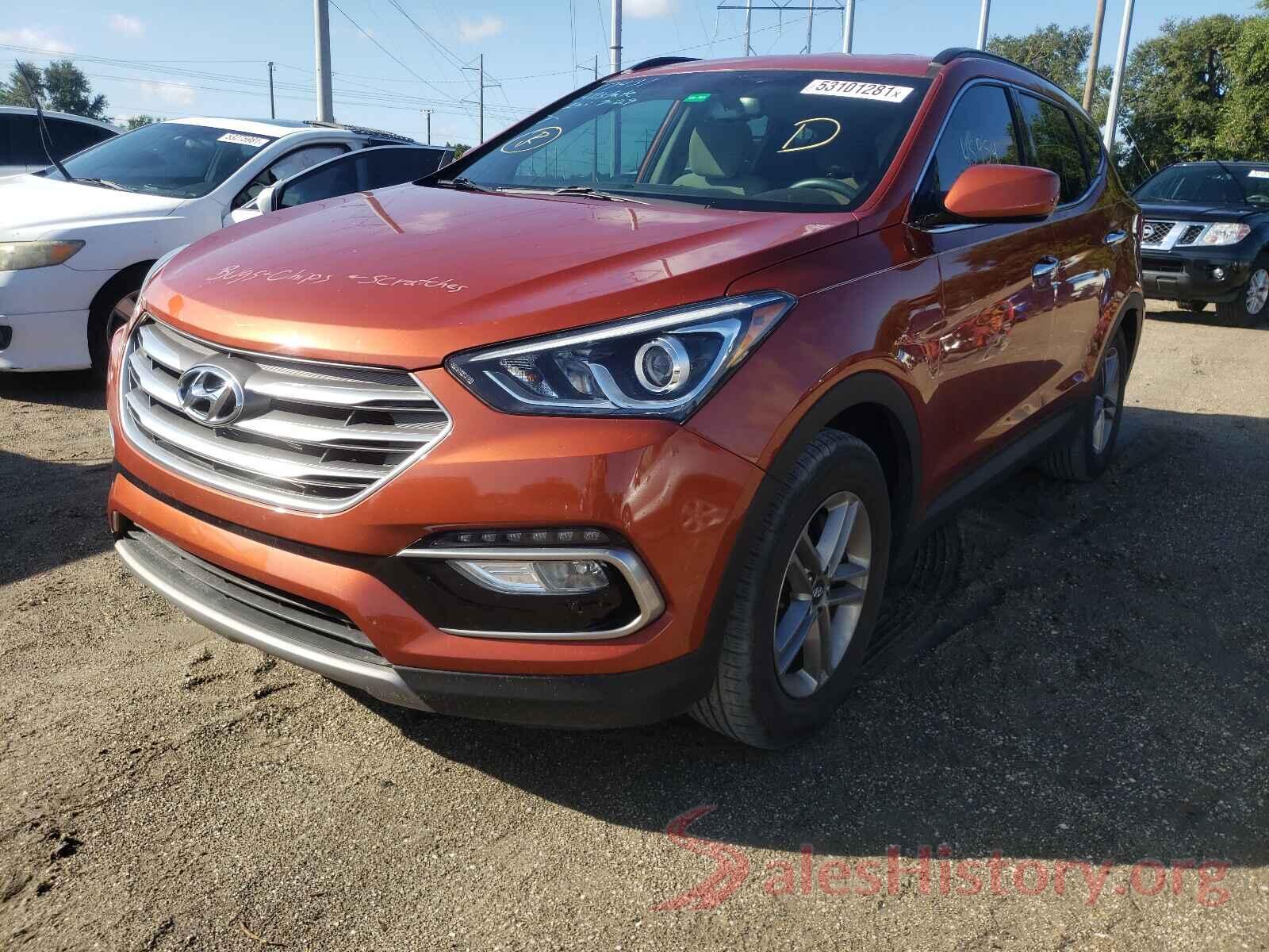 5XYZU3LB7HG471420 2017 HYUNDAI SANTA FE