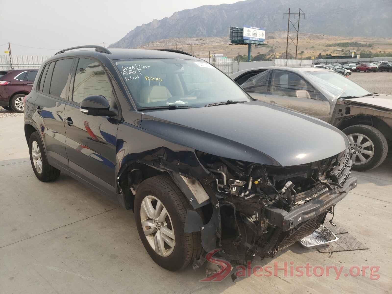 WVGBV7AX2GW526941 2016 VOLKSWAGEN TIGUAN