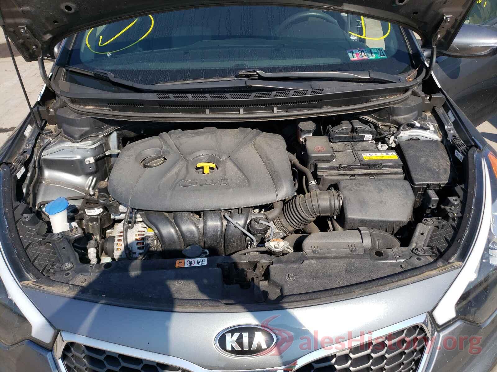 KNAFK5A87G5652498 2016 KIA FORTE