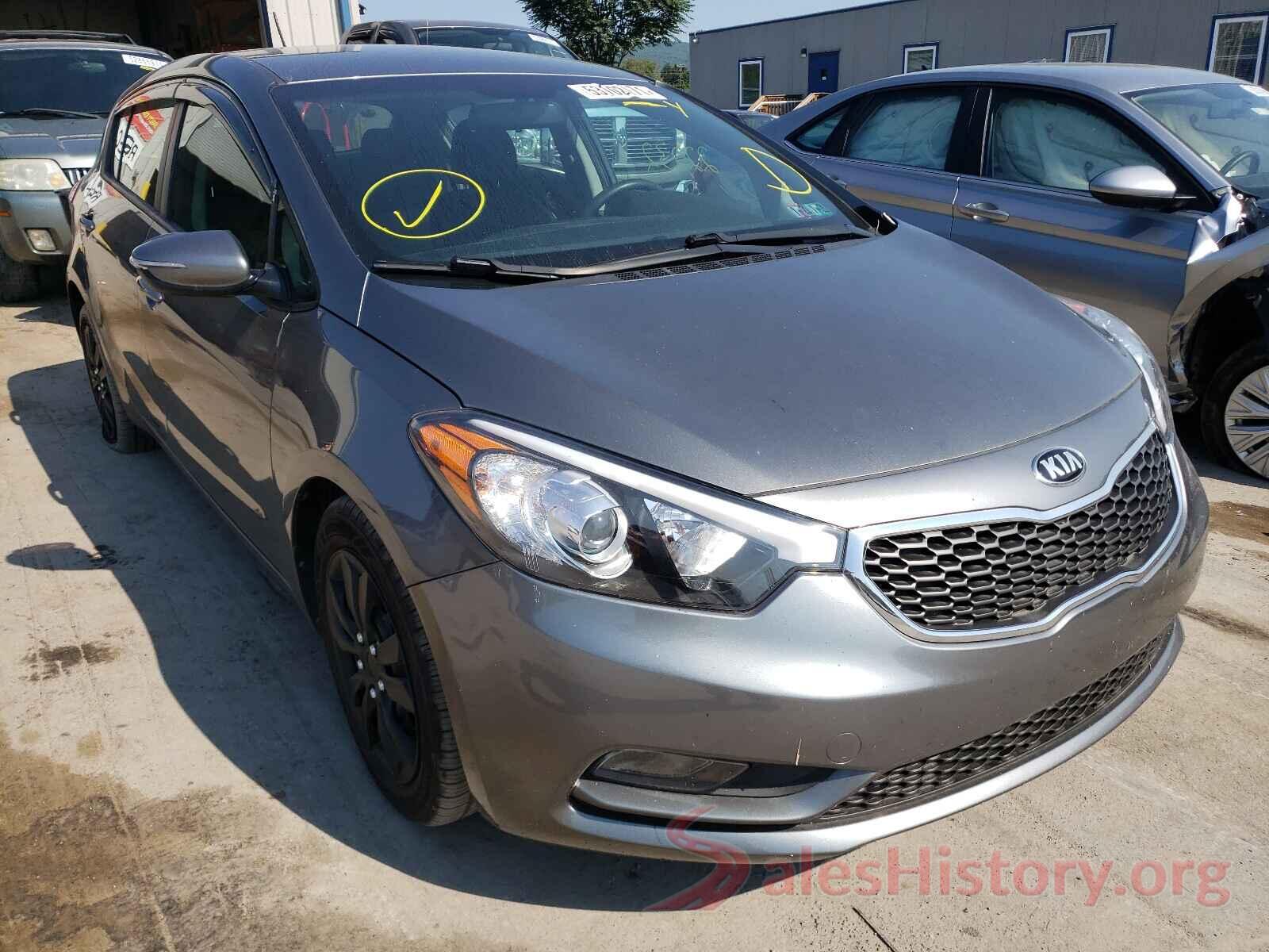 KNAFK5A87G5652498 2016 KIA FORTE