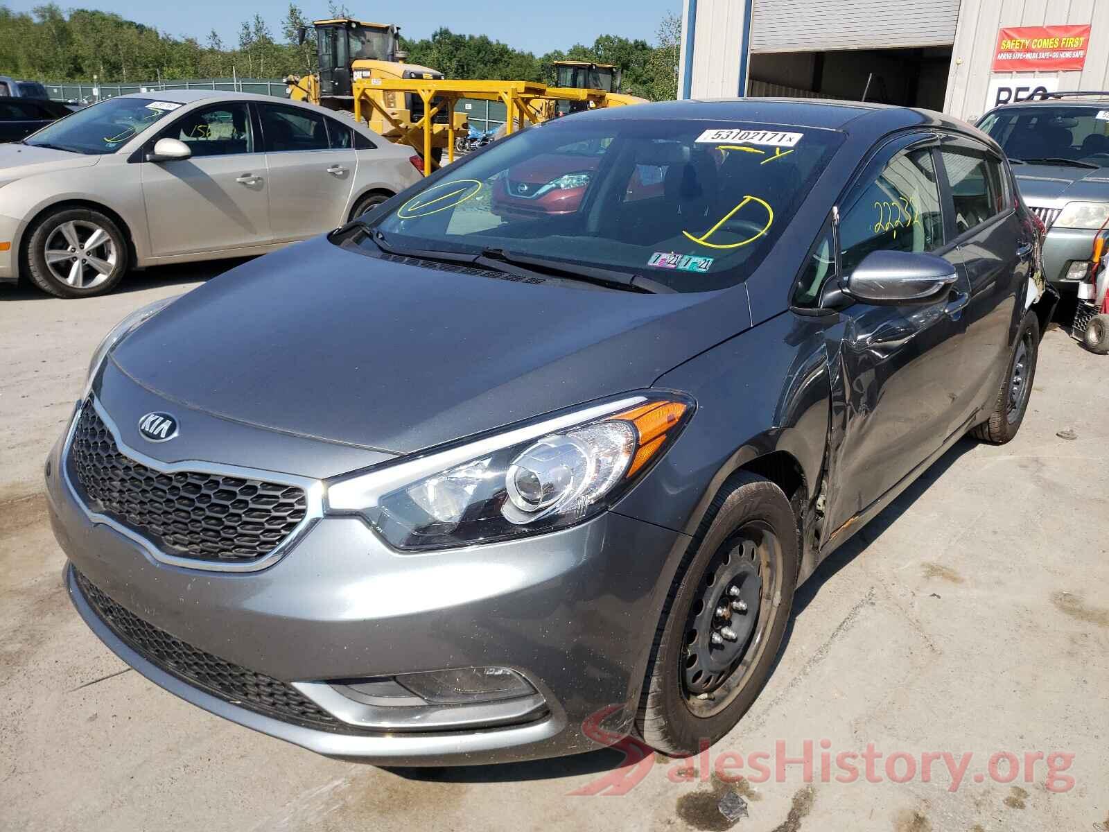 KNAFK5A87G5652498 2016 KIA FORTE