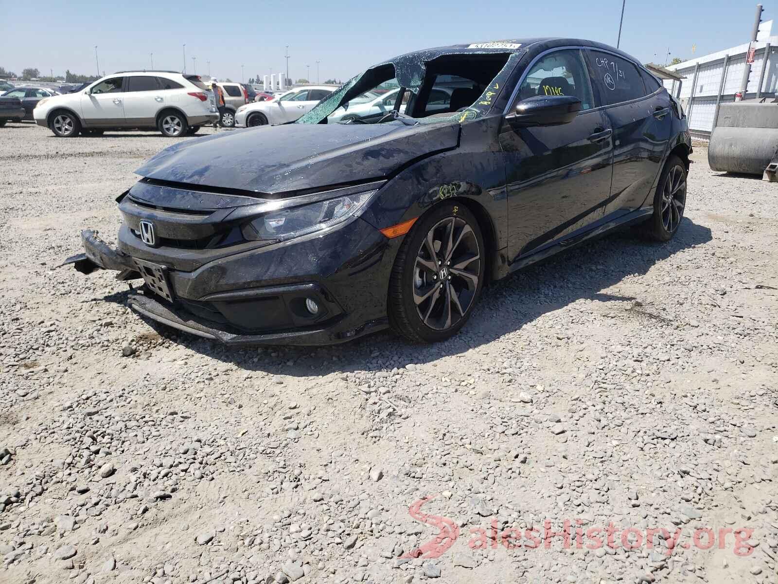 19XFC2F81KE214659 2019 HONDA CIVIC