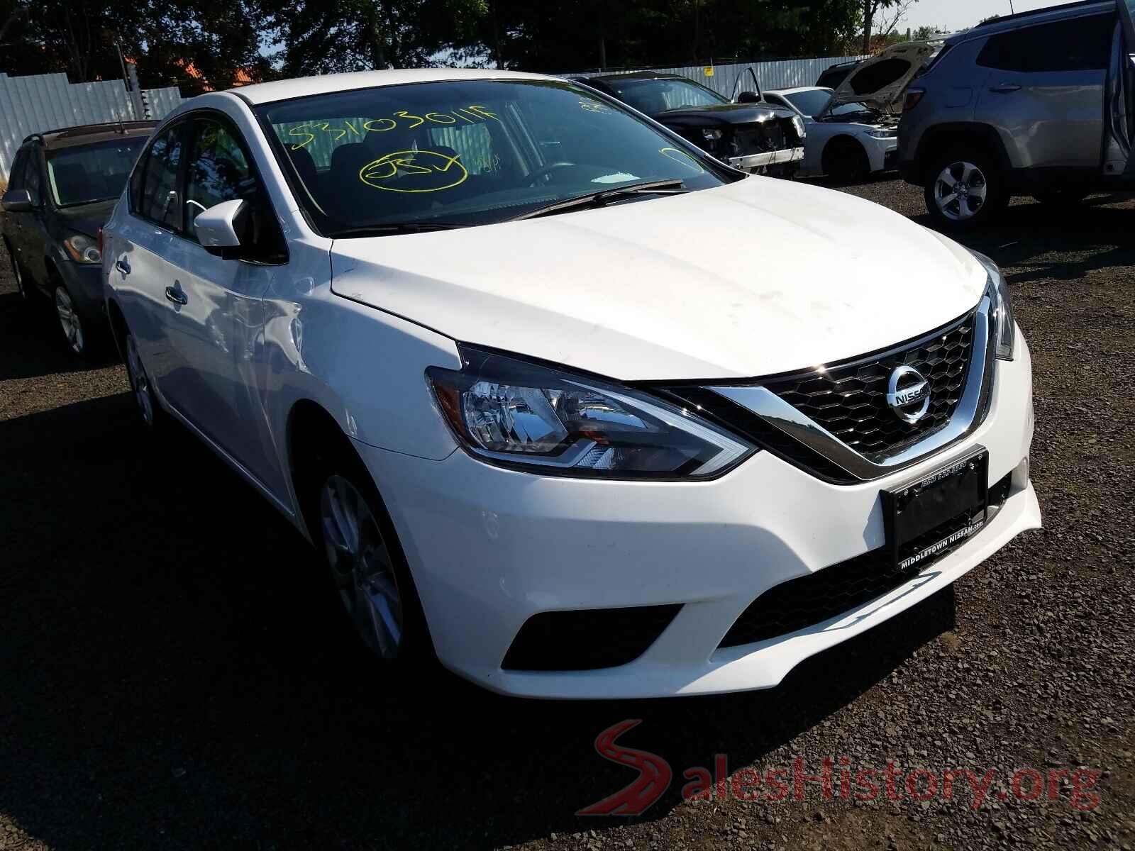 3N1AB7AP5KY290105 2019 NISSAN SENTRA