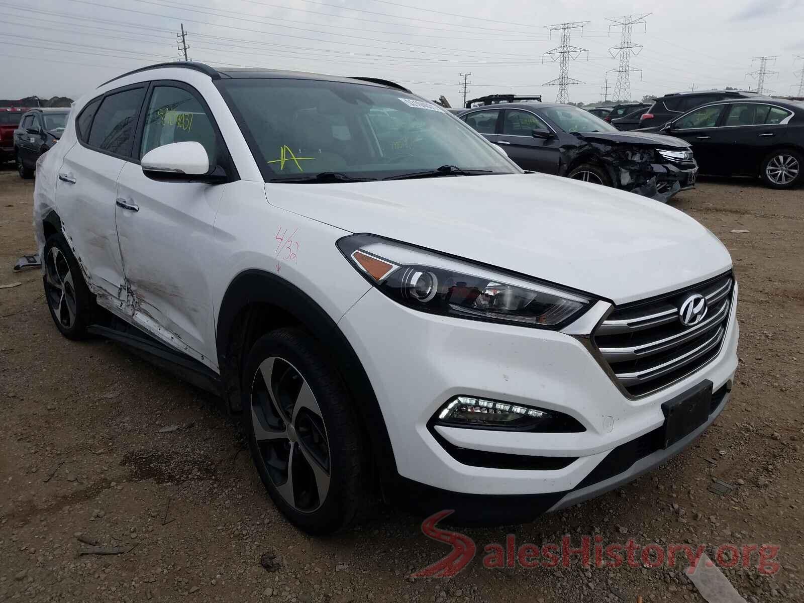 KM8J3CA20HU289037 2017 HYUNDAI TUCSON