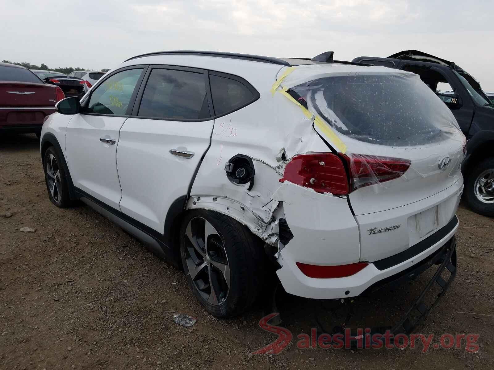 KM8J3CA20HU289037 2017 HYUNDAI TUCSON