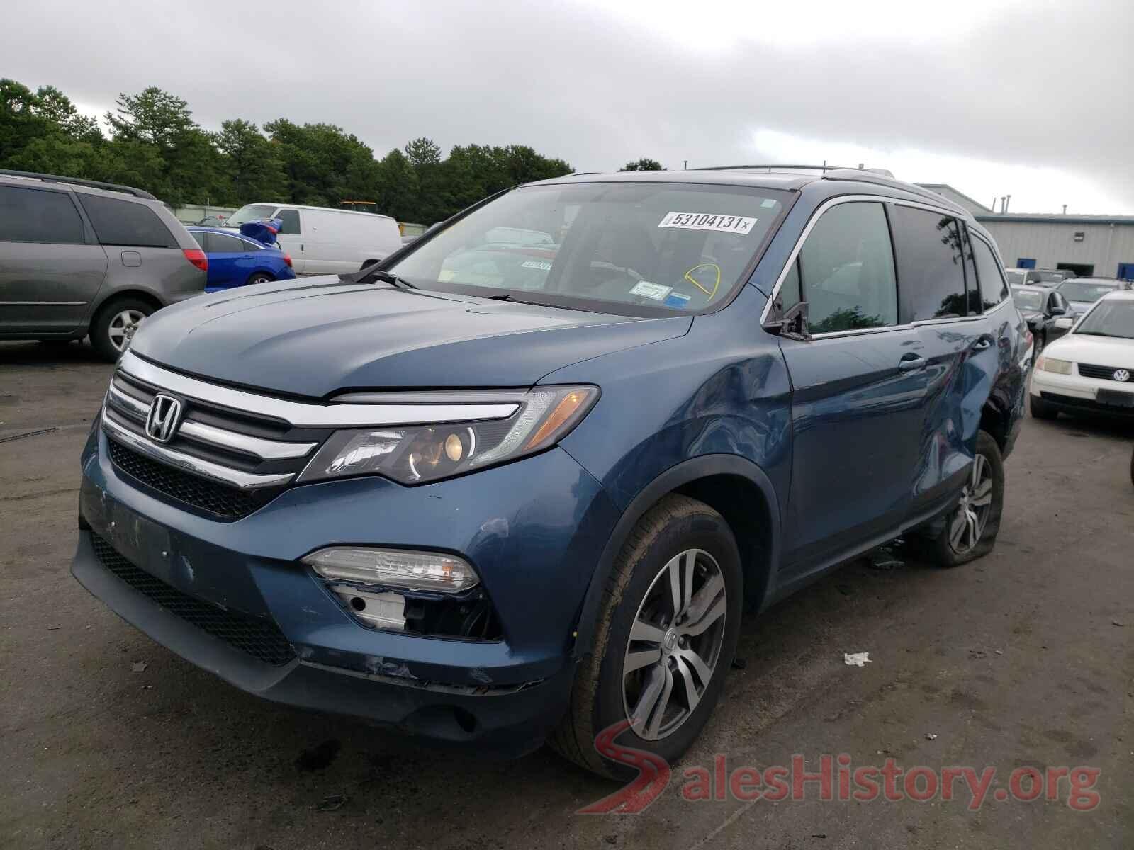 5FNYF6H55HB086701 2017 HONDA PILOT