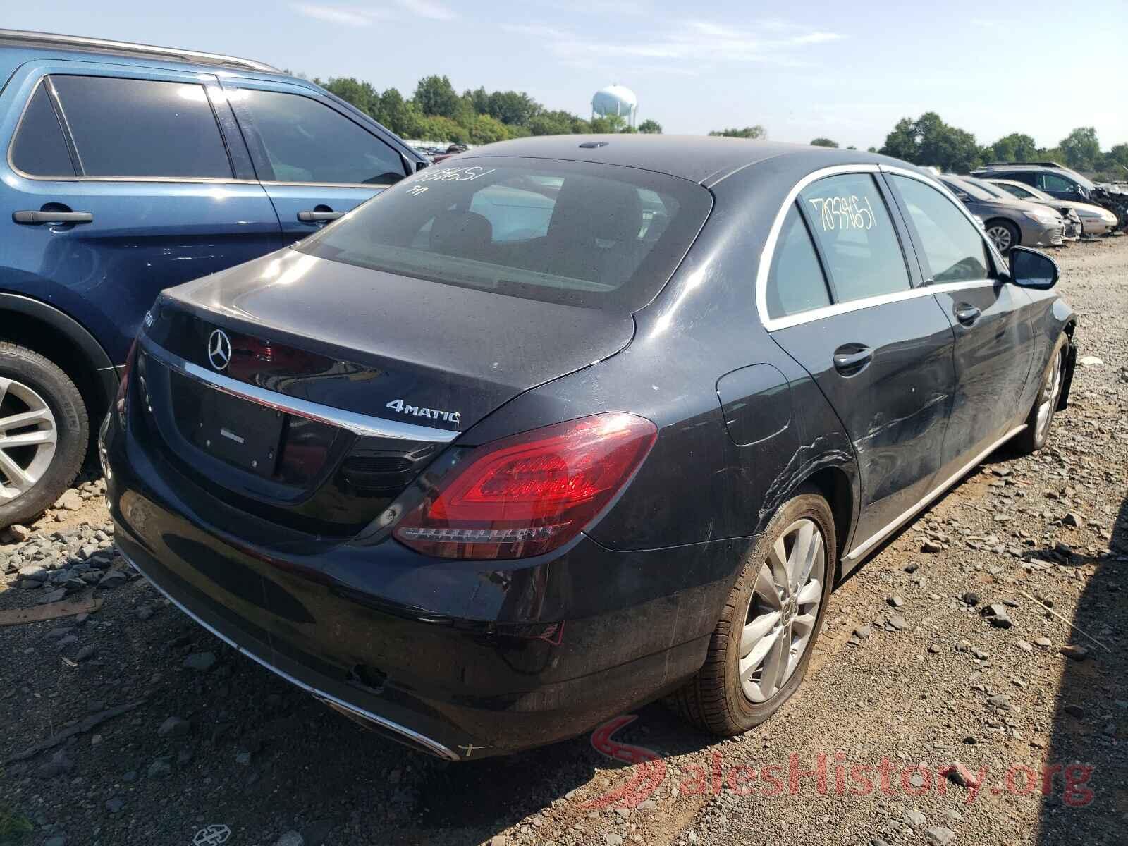 55SWF8EB0KU316163 2019 MERCEDES-BENZ C-CLASS