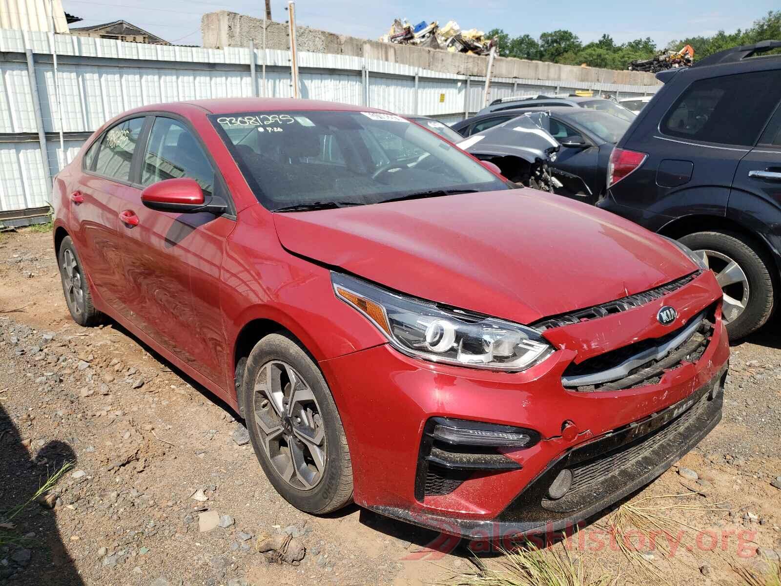 3KPF24ADXLE142025 2020 KIA FORTE