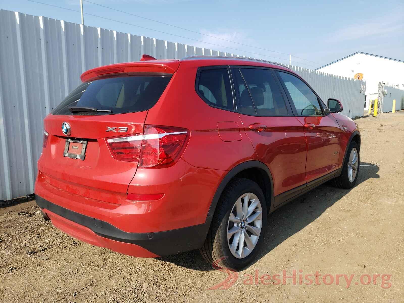 5UXWX9C50G0D71625 2016 BMW X3