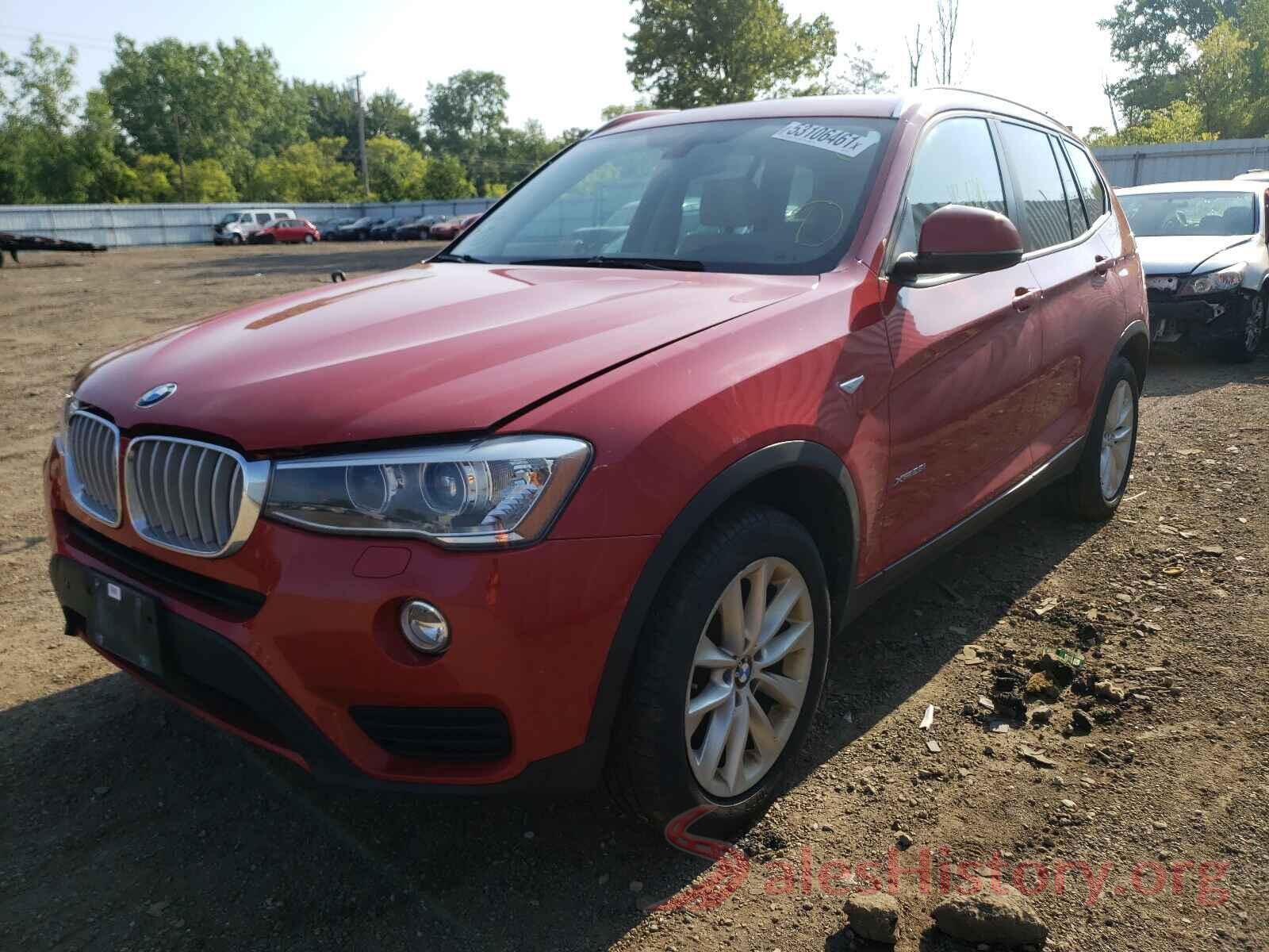 5UXWX9C50G0D71625 2016 BMW X3