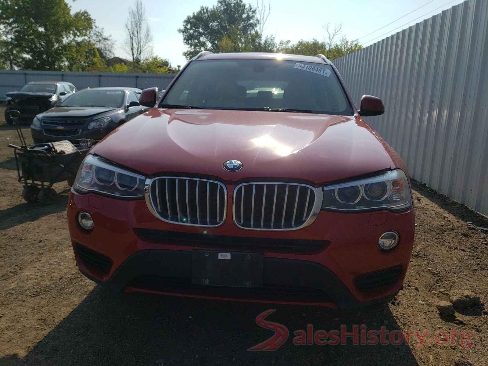 5UXWX9C50G0D71625 2016 BMW X3