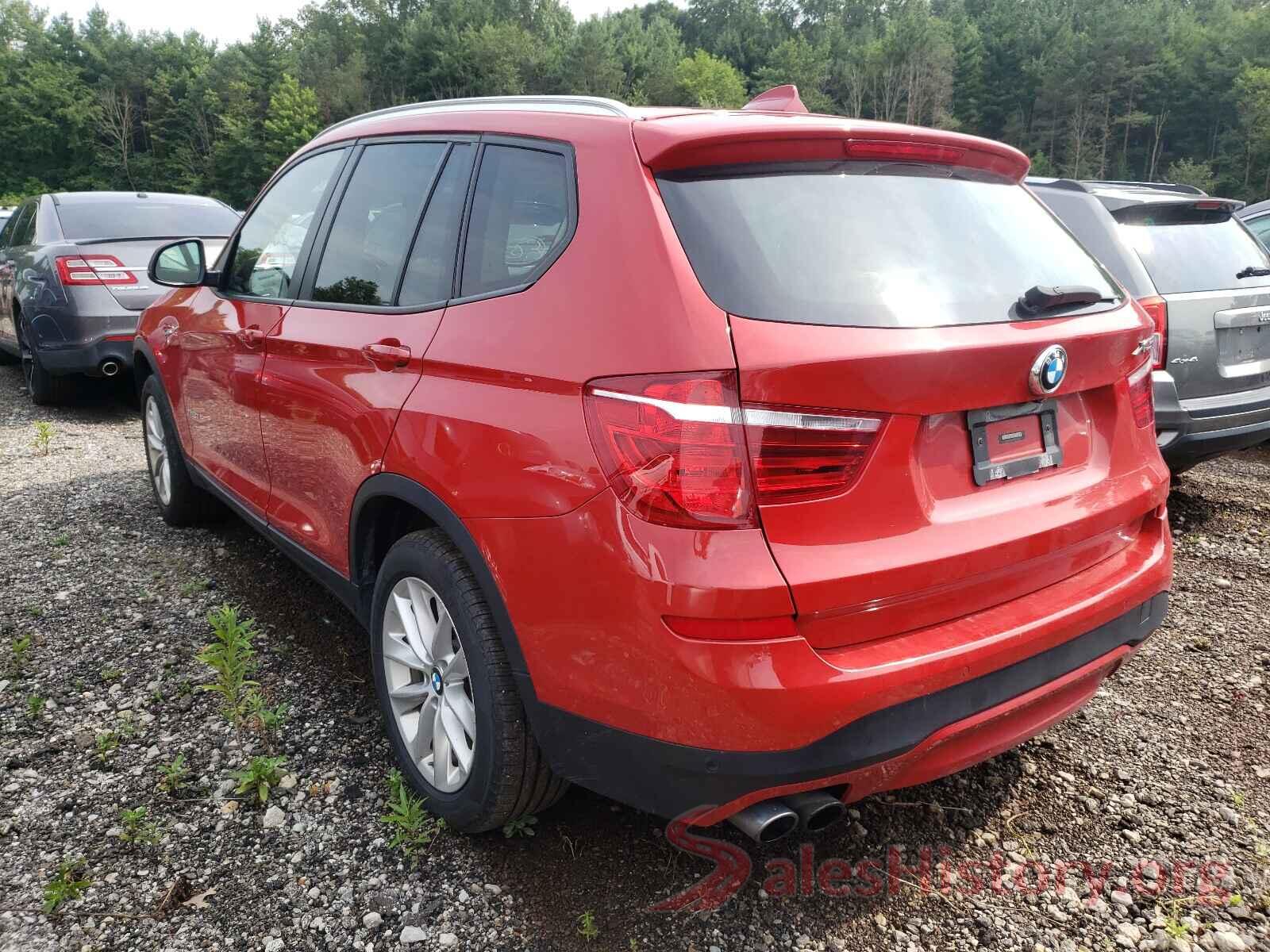 5UXWX9C50G0D71625 2016 BMW X3