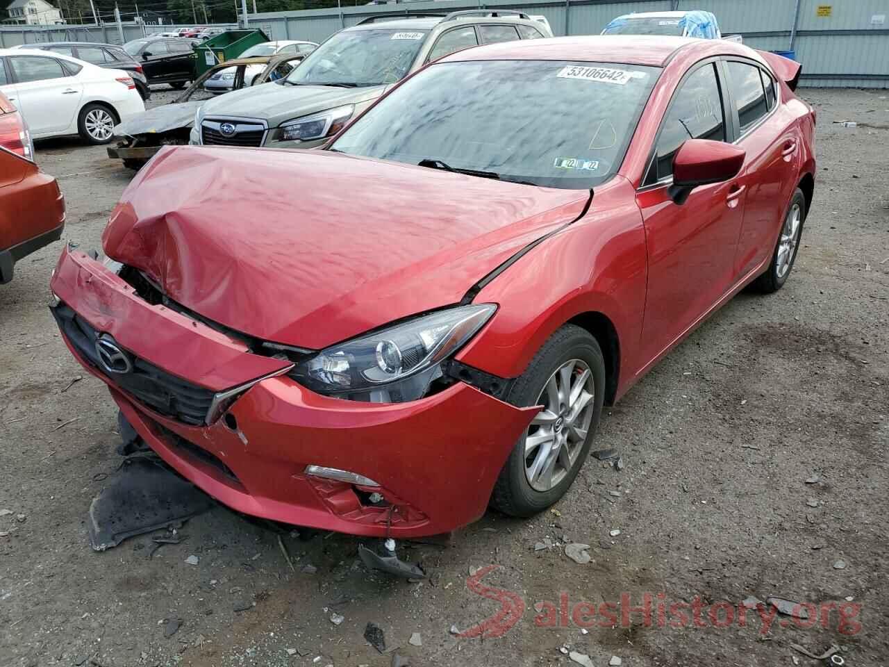 3MZBM1U7XGM297910 2016 MAZDA 3