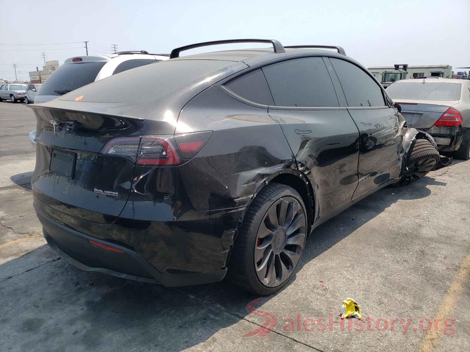 5YJYGDEF6LF016468 2020 TESLA MODEL Y