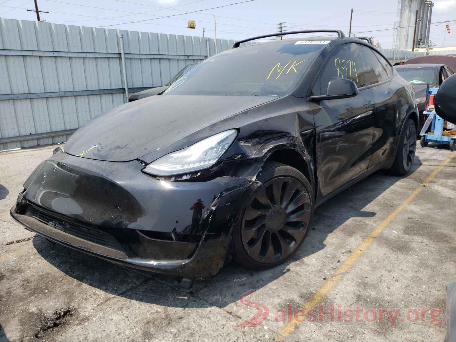 5YJYGDEF6LF016468 2020 TESLA MODEL Y