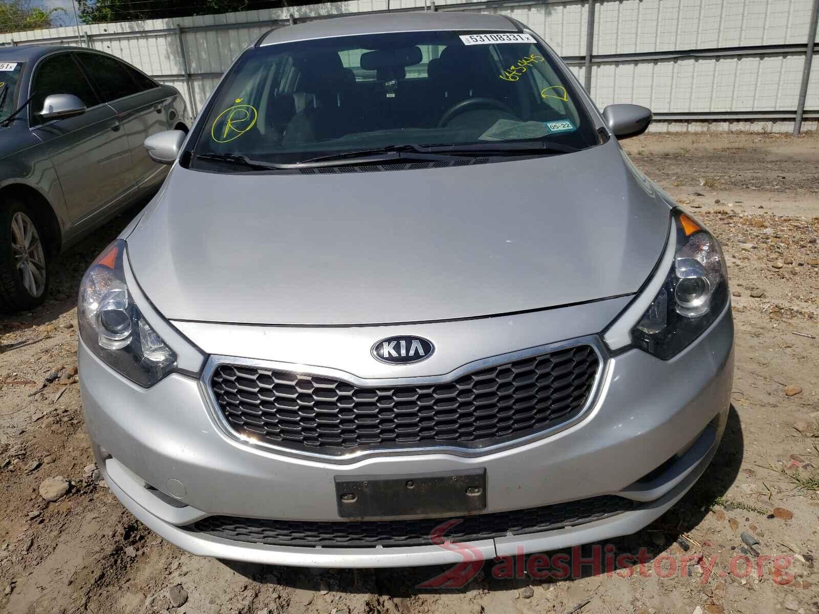 KNAFK5A87G5643445 2016 KIA FORTE