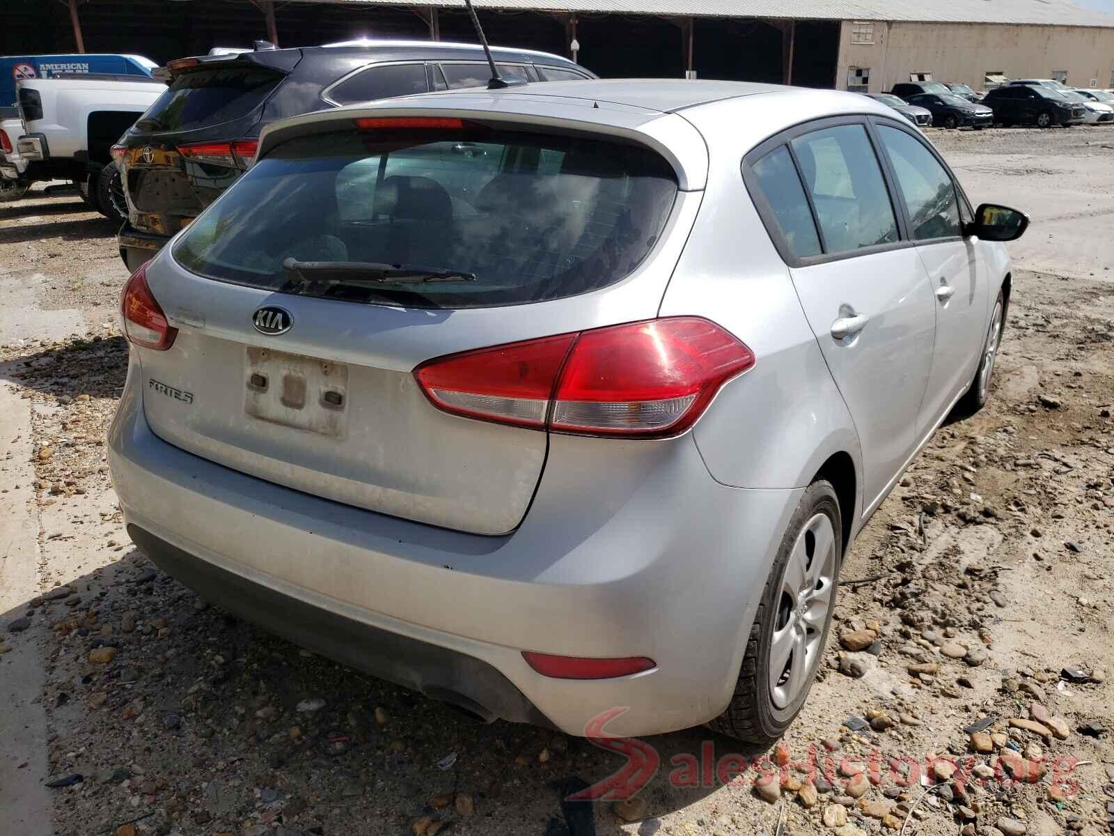 KNAFK5A87G5643445 2016 KIA FORTE