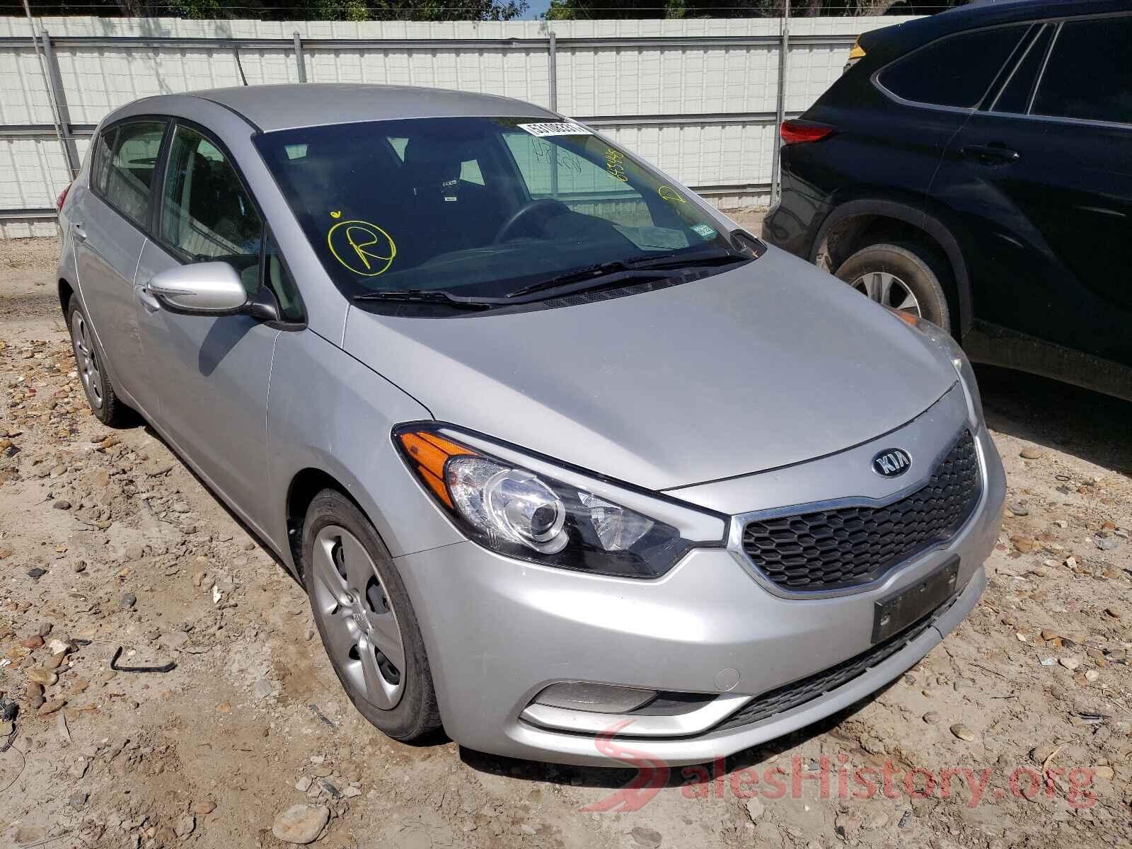 KNAFK5A87G5643445 2016 KIA FORTE