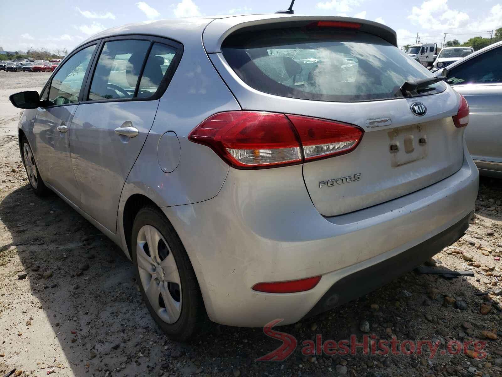 KNAFK5A87G5643445 2016 KIA FORTE