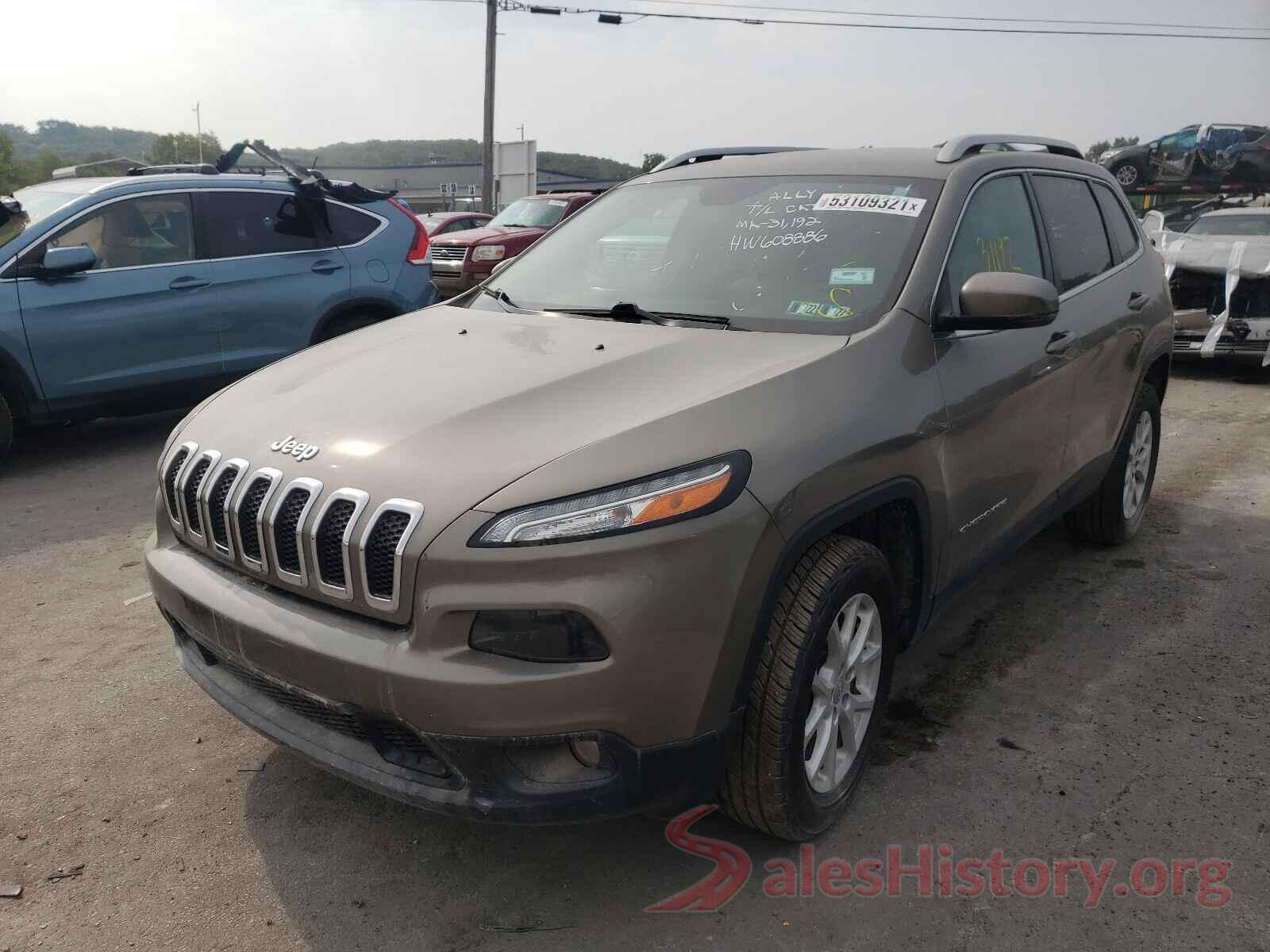 1C4PJMCB4HW608886 2017 JEEP CHEROKEE