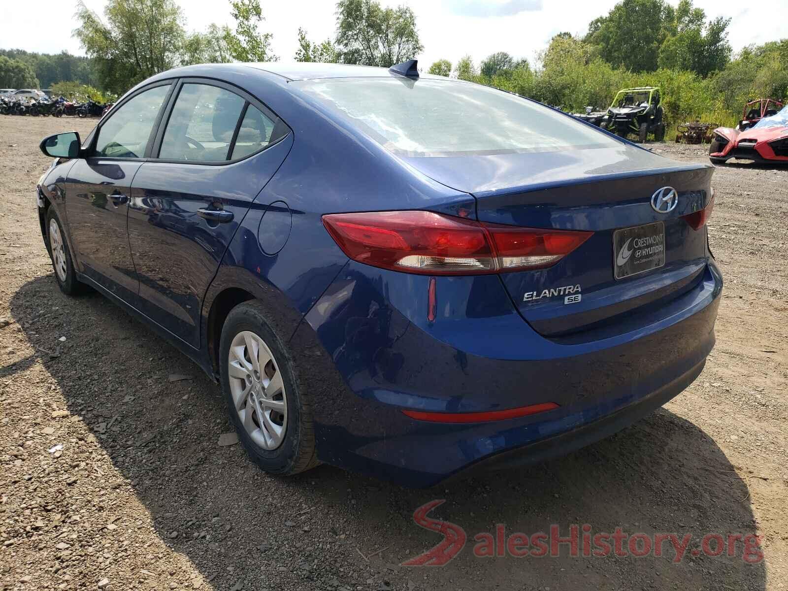 5NPD74LF7HH143174 2017 HYUNDAI ELANTRA