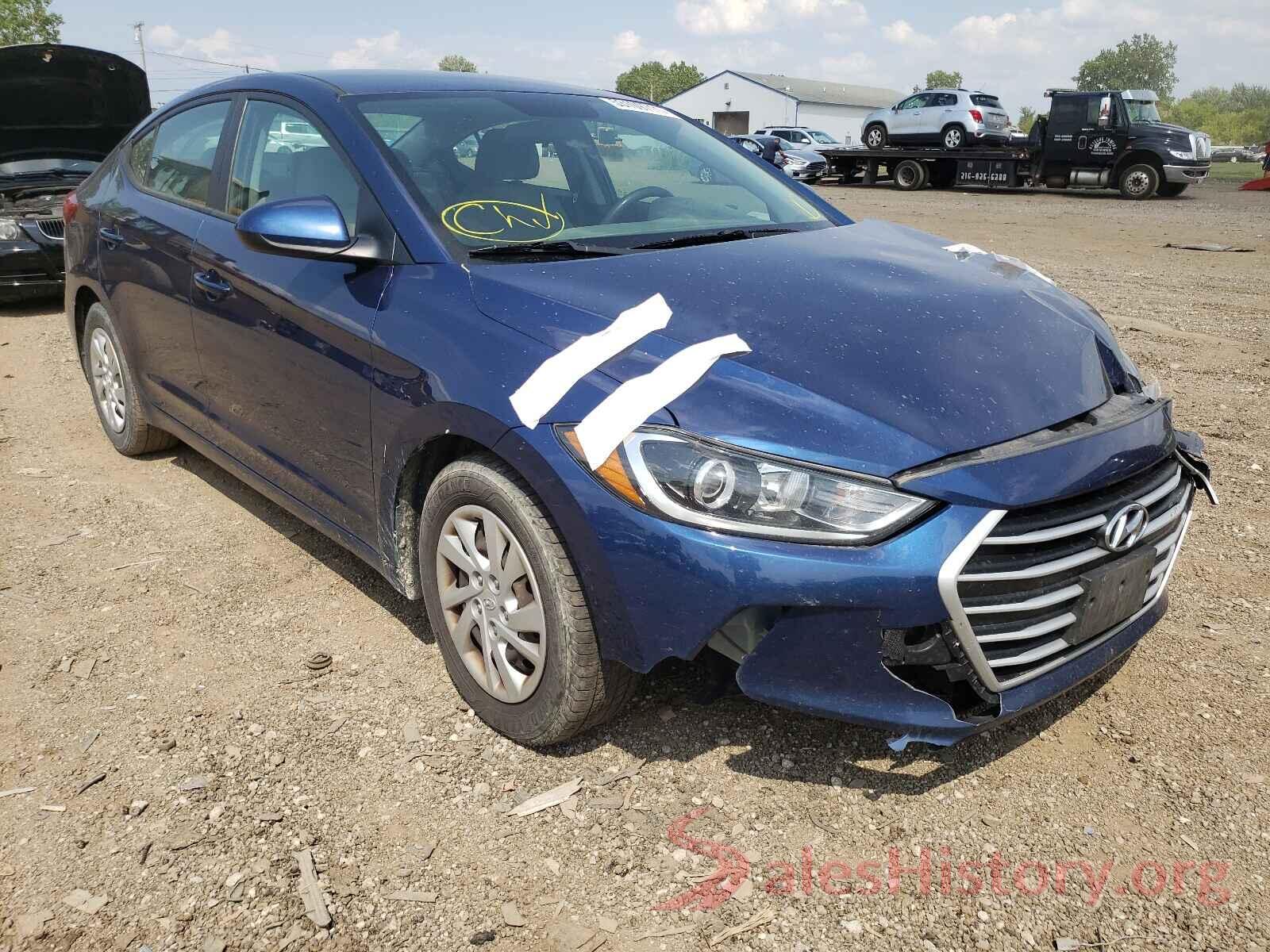 5NPD74LF7HH143174 2017 HYUNDAI ELANTRA