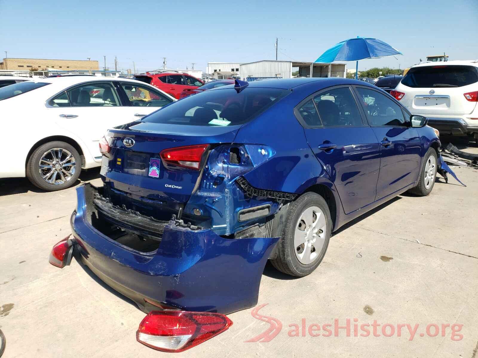 3KPFL4A76JE203214 2018 KIA FORTE