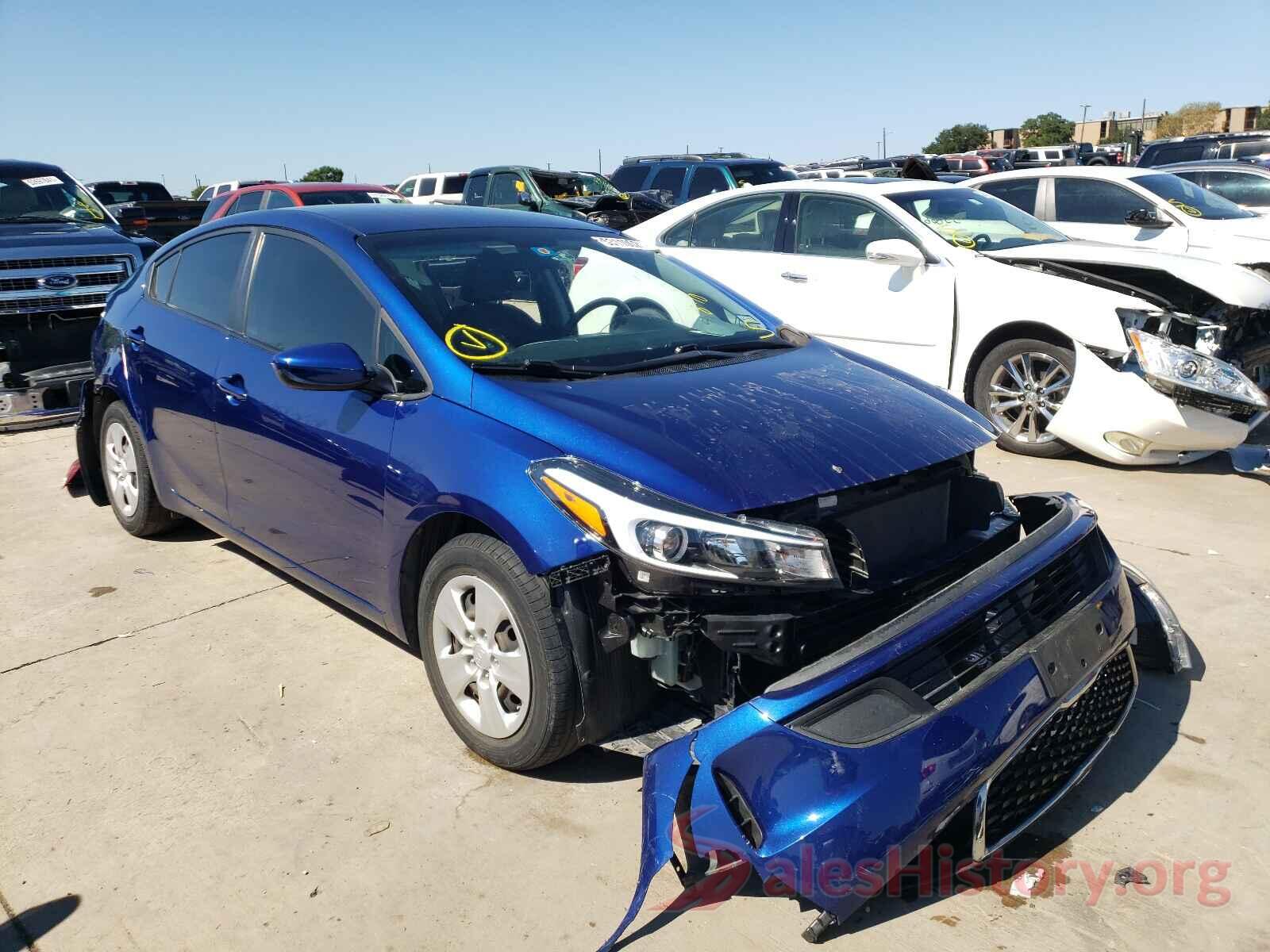 3KPFL4A76JE203214 2018 KIA FORTE