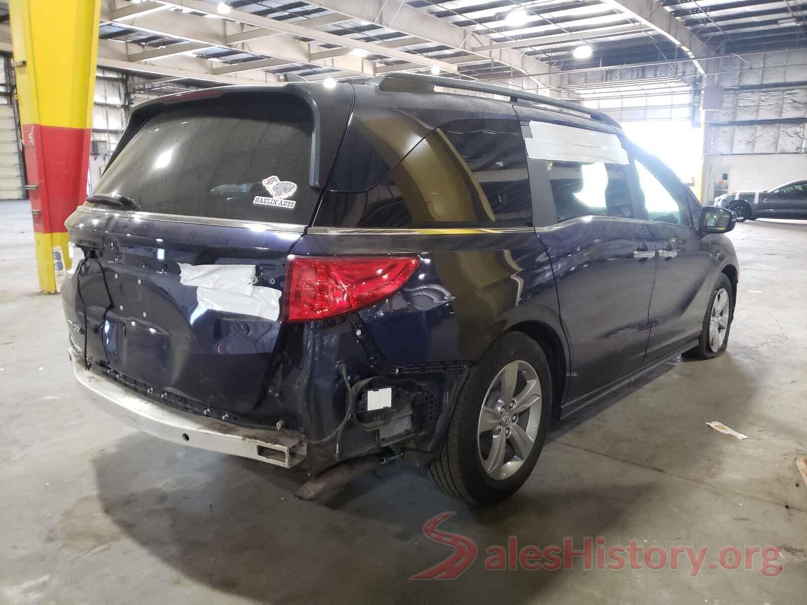 5FNRL6H71KB075829 2019 HONDA ODYSSEY