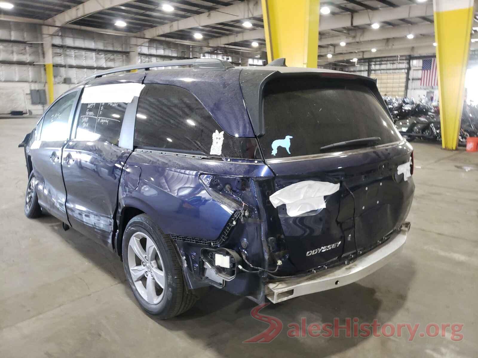 5FNRL6H71KB075829 2019 HONDA ODYSSEY