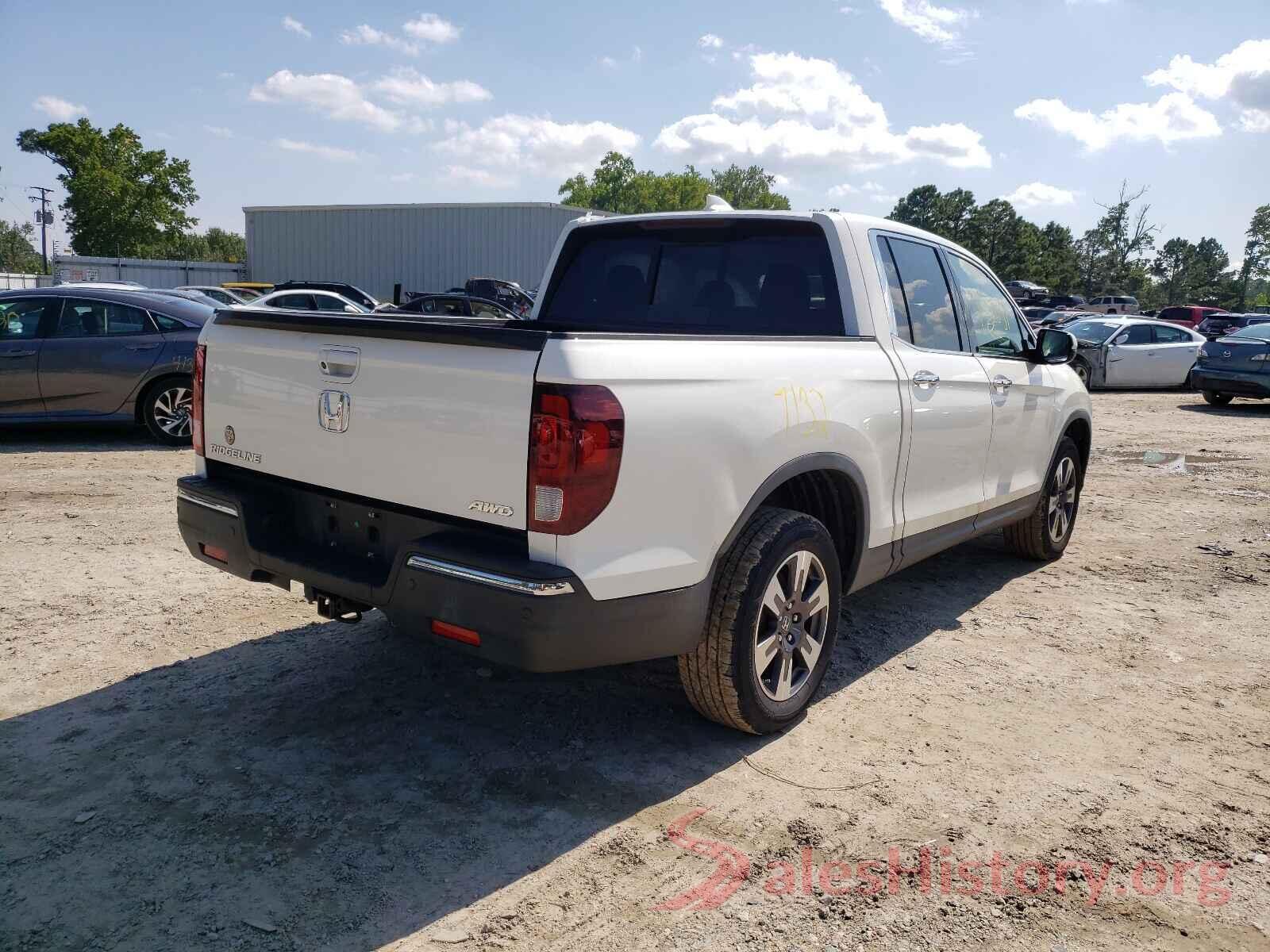 5FPYK3F74HB016452 2017 HONDA RIDGELINE