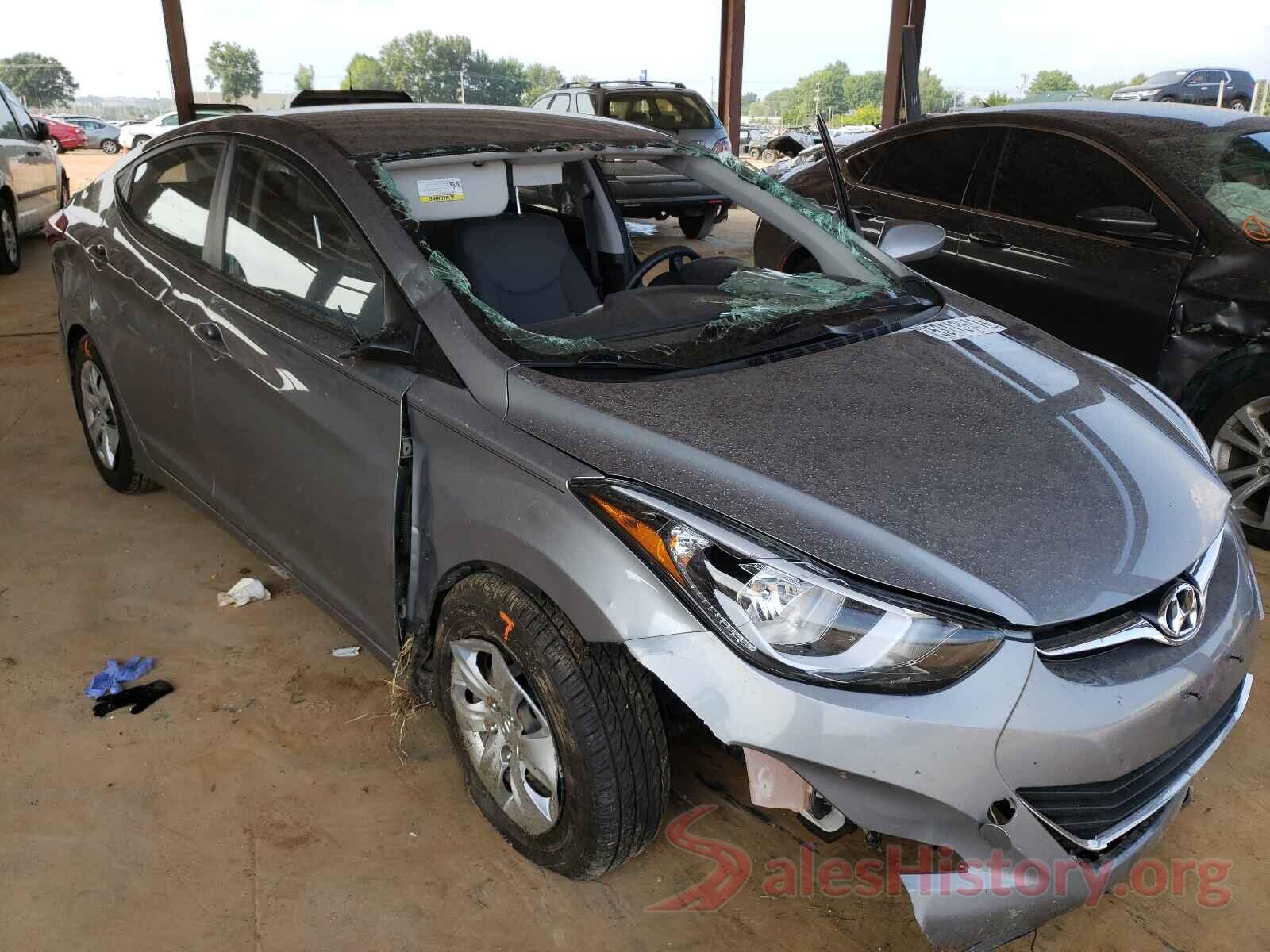 KMHDH4AE2GU482514 2016 HYUNDAI ELANTRA