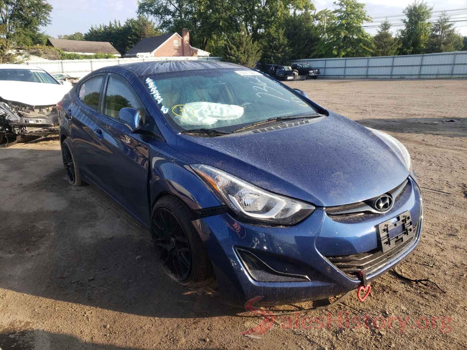 5NPDH4AE1GH773620 2016 HYUNDAI ELANTRA