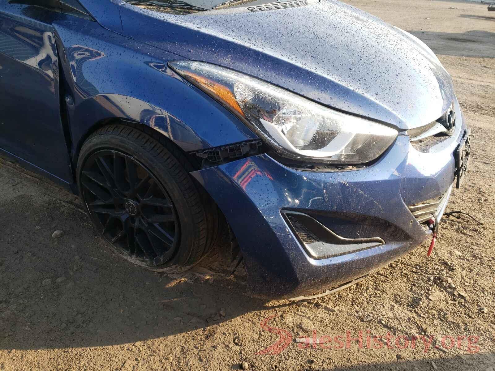 5NPDH4AE1GH773620 2016 HYUNDAI ELANTRA