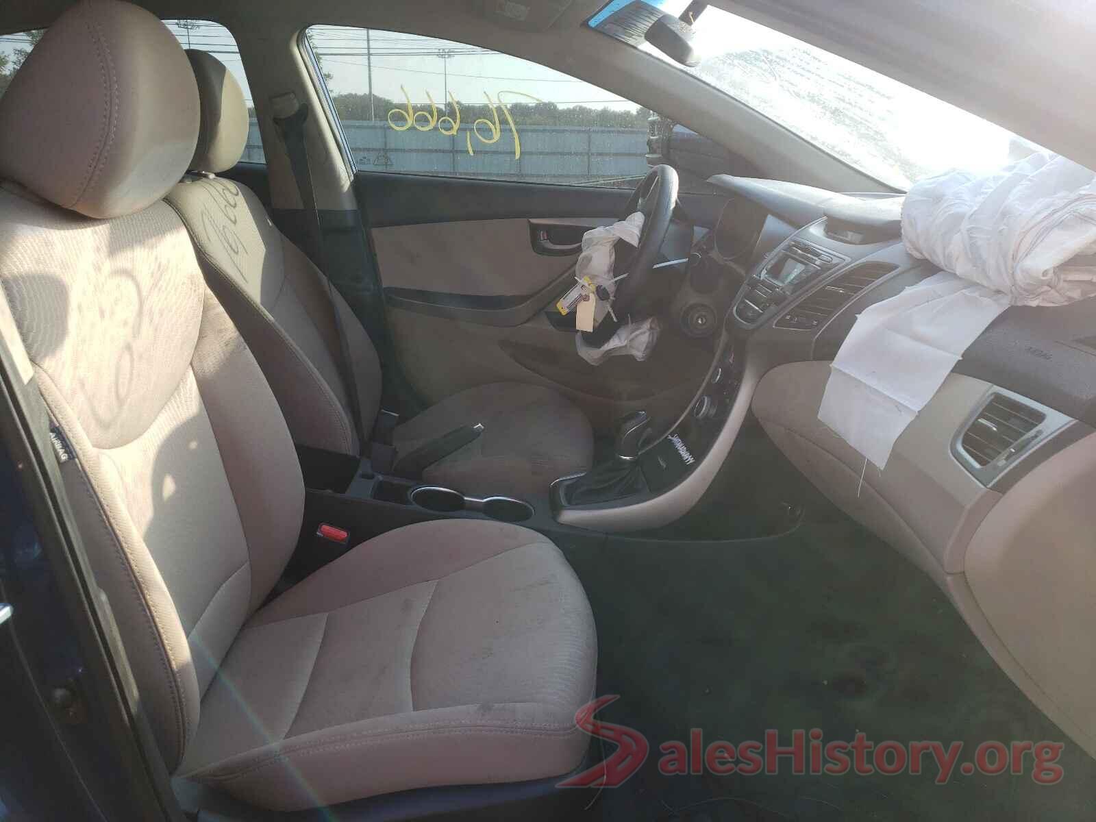 5NPDH4AE1GH773620 2016 HYUNDAI ELANTRA