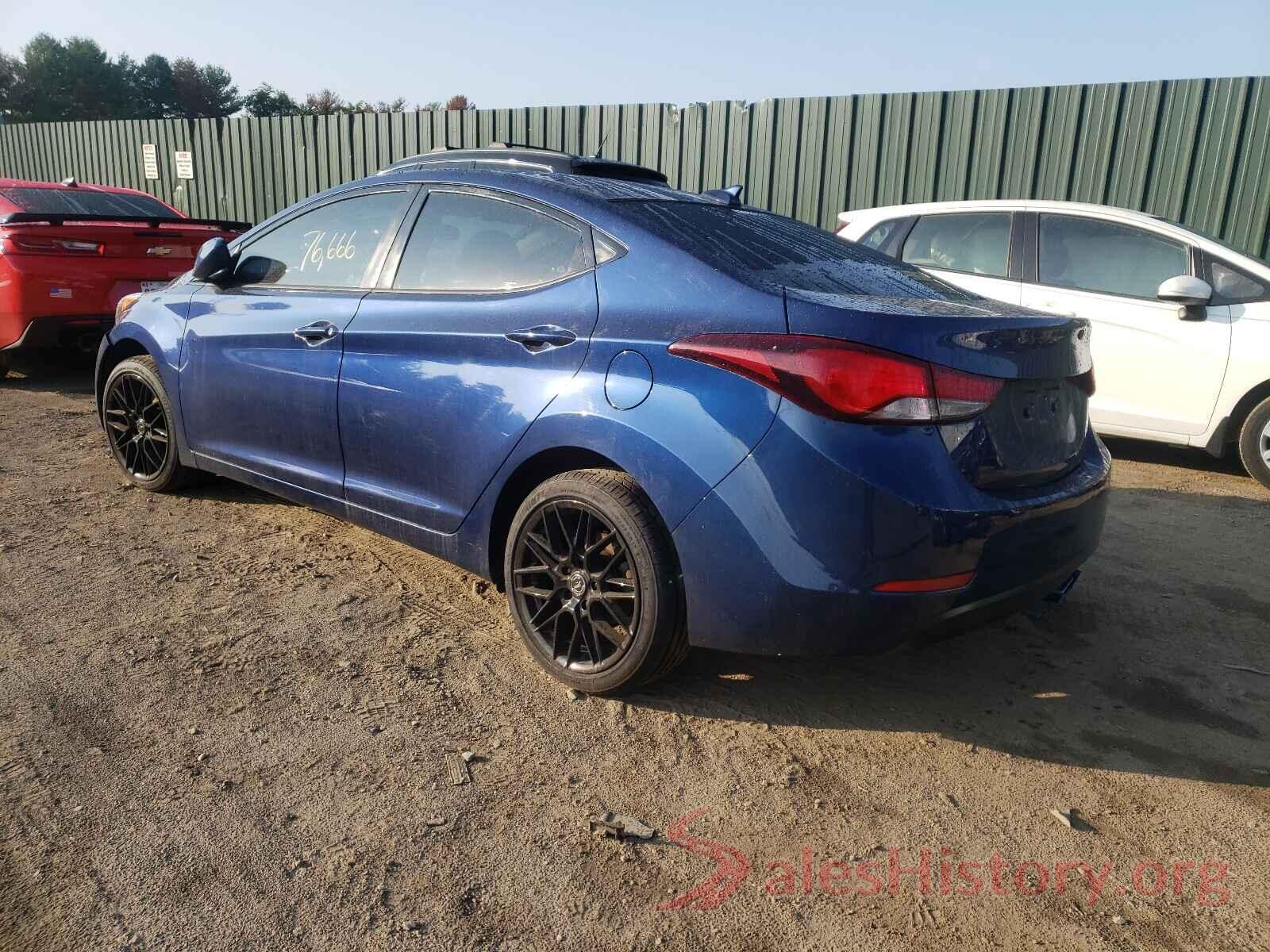 5NPDH4AE1GH773620 2016 HYUNDAI ELANTRA